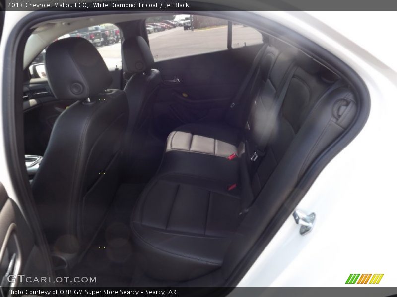 White Diamond Tricoat / Jet Black 2013 Chevrolet Malibu ECO