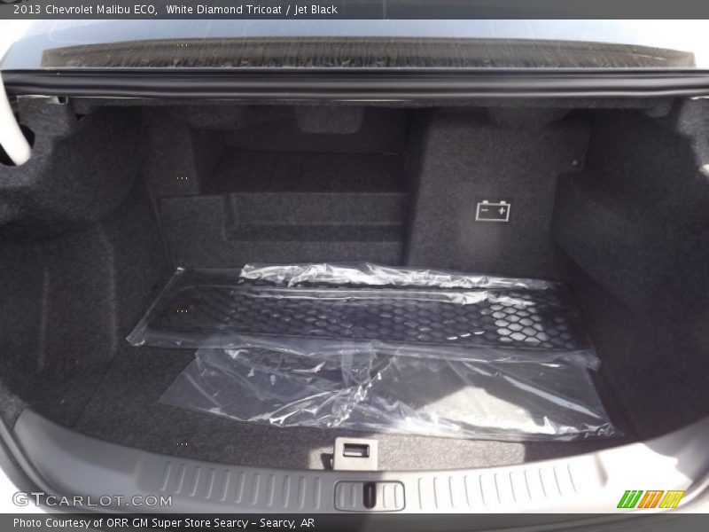 White Diamond Tricoat / Jet Black 2013 Chevrolet Malibu ECO