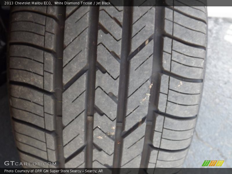 White Diamond Tricoat / Jet Black 2013 Chevrolet Malibu ECO