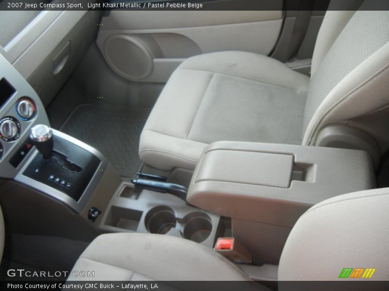Light Khaki Metallic / Pastel Pebble Beige 2007 Jeep Compass Sport