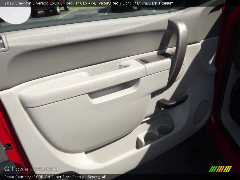Victory Red / Light Titanium/Dark Titanium 2012 Chevrolet Silverado 1500 LT Regular Cab 4x4