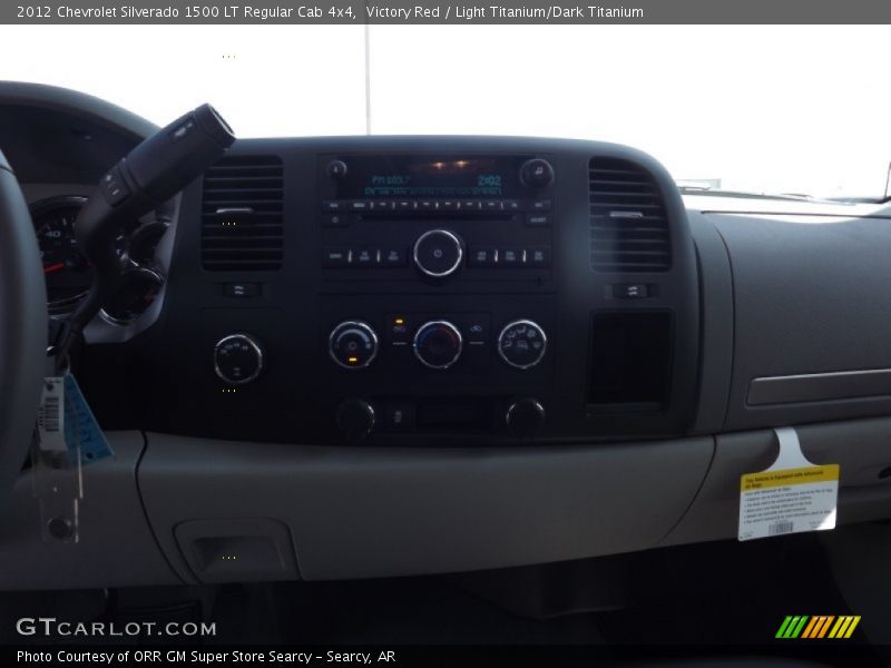Victory Red / Light Titanium/Dark Titanium 2012 Chevrolet Silverado 1500 LT Regular Cab 4x4