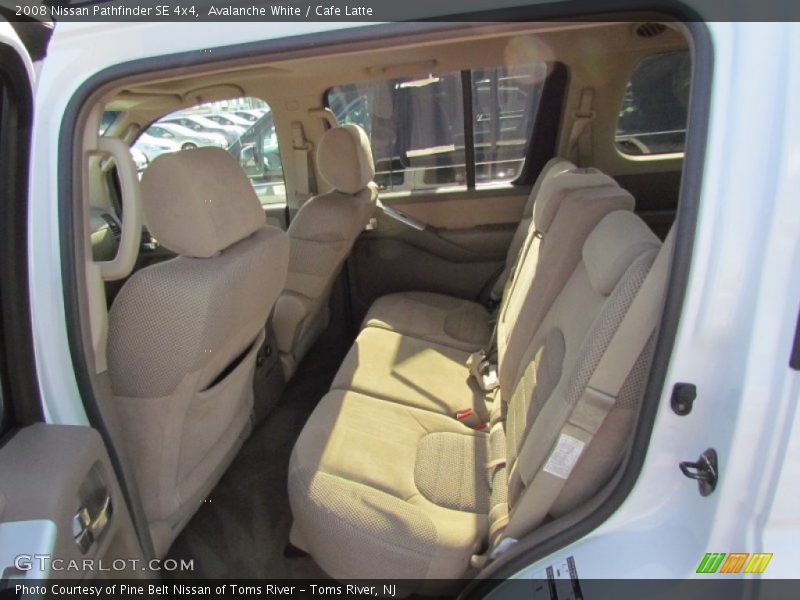 Avalanche White / Cafe Latte 2008 Nissan Pathfinder SE 4x4