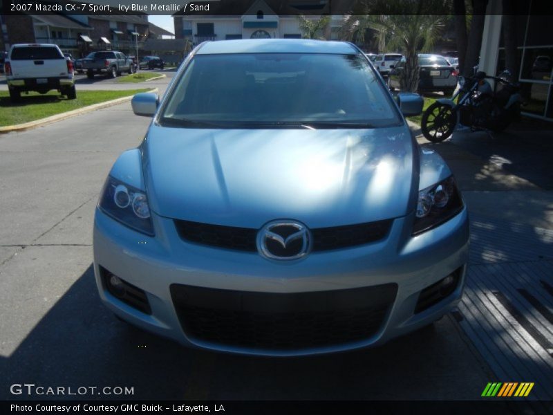 Icy Blue Metallic / Sand 2007 Mazda CX-7 Sport