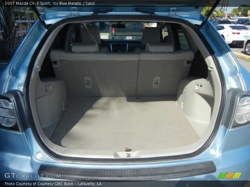 Icy Blue Metallic / Sand 2007 Mazda CX-7 Sport