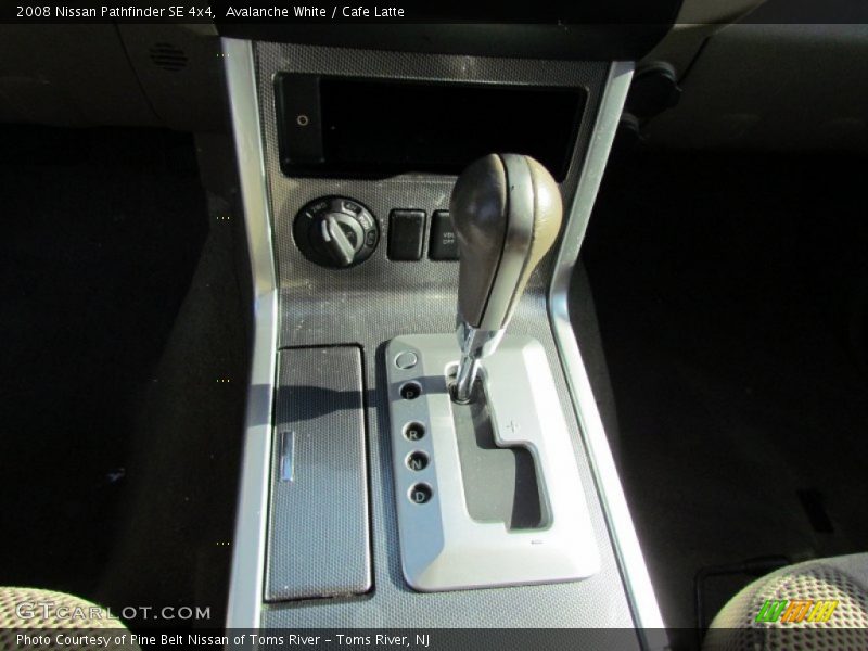 Avalanche White / Cafe Latte 2008 Nissan Pathfinder SE 4x4