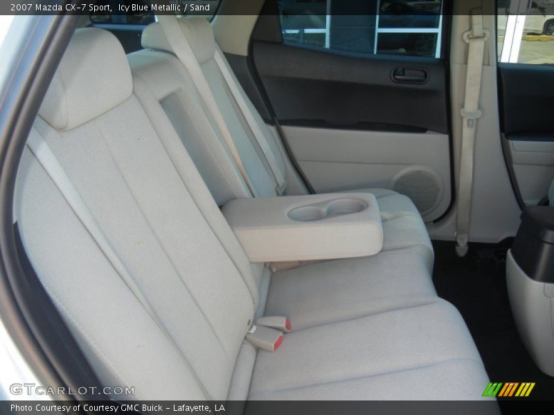 Icy Blue Metallic / Sand 2007 Mazda CX-7 Sport