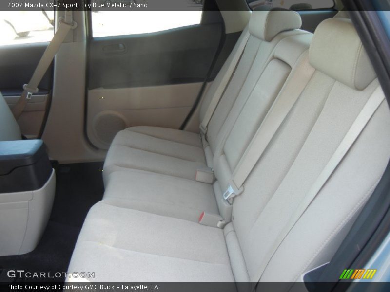Icy Blue Metallic / Sand 2007 Mazda CX-7 Sport