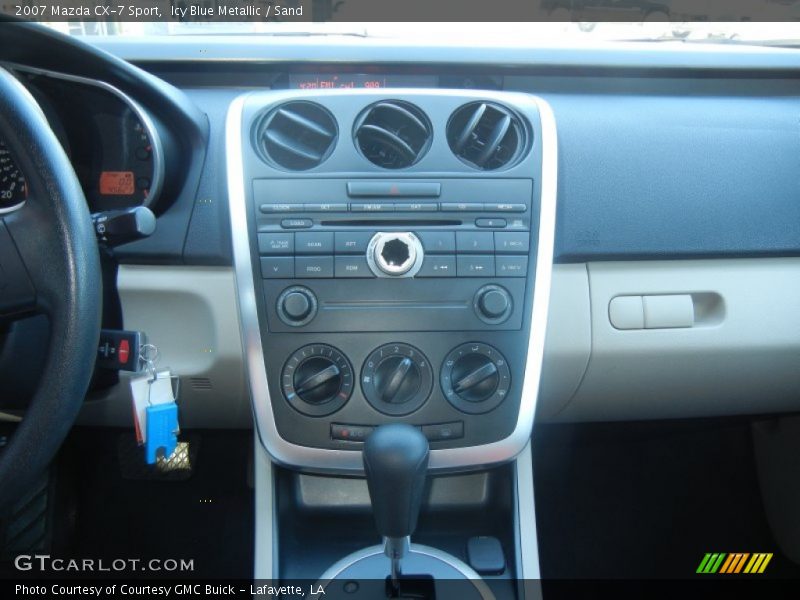 Icy Blue Metallic / Sand 2007 Mazda CX-7 Sport