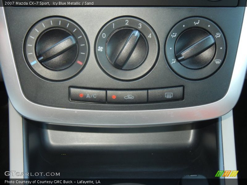 Icy Blue Metallic / Sand 2007 Mazda CX-7 Sport