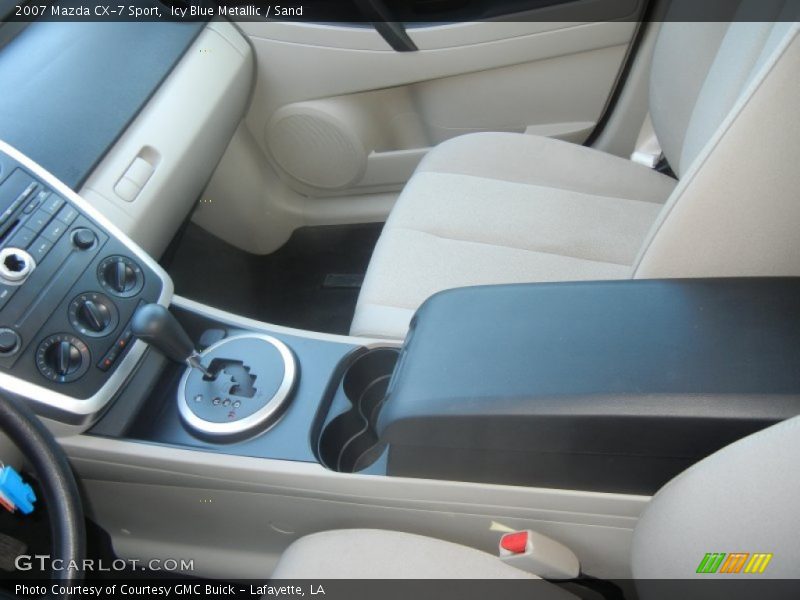 Icy Blue Metallic / Sand 2007 Mazda CX-7 Sport