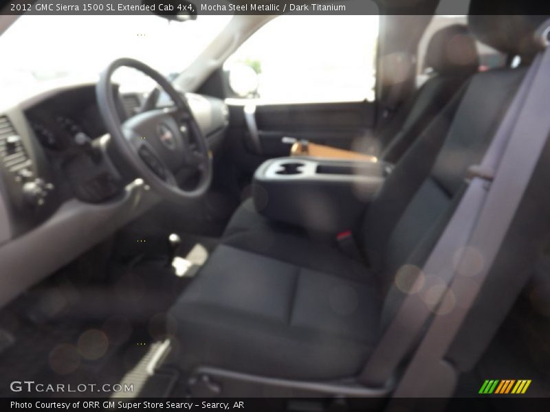 Mocha Steel Metallic / Dark Titanium 2012 GMC Sierra 1500 SL Extended Cab 4x4
