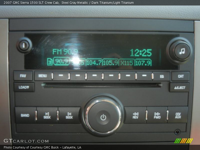 Controls of 2007 Sierra 1500 SLT Crew Cab