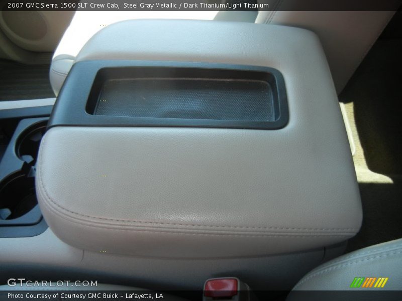 Steel Gray Metallic / Dark Titanium/Light Titanium 2007 GMC Sierra 1500 SLT Crew Cab