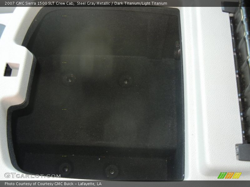 Steel Gray Metallic / Dark Titanium/Light Titanium 2007 GMC Sierra 1500 SLT Crew Cab