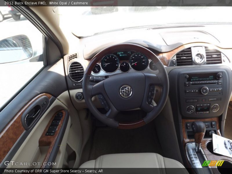 White Opal / Cashmere 2012 Buick Enclave FWD