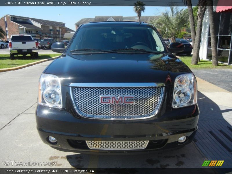 Onyx Black / Ebony 2009 GMC Yukon Denali AWD