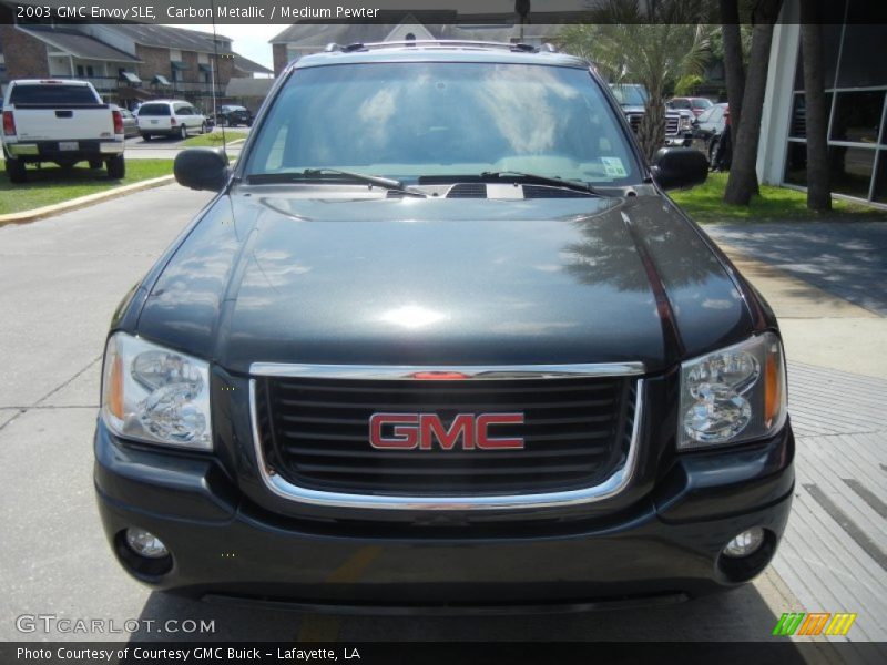 Carbon Metallic / Medium Pewter 2003 GMC Envoy SLE