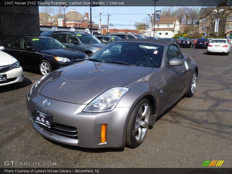 Carbon Silver Metallic / Charcoal 2007 Nissan 350Z Touring Roadster