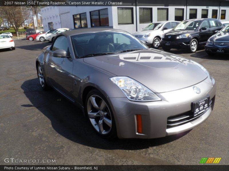 Carbon Silver Metallic / Charcoal 2007 Nissan 350Z Touring Roadster