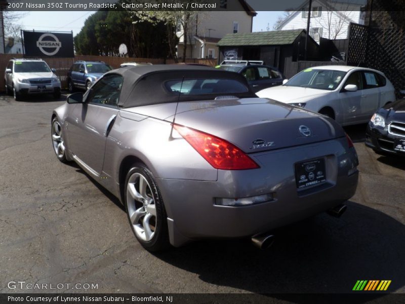 Carbon Silver Metallic / Charcoal 2007 Nissan 350Z Touring Roadster