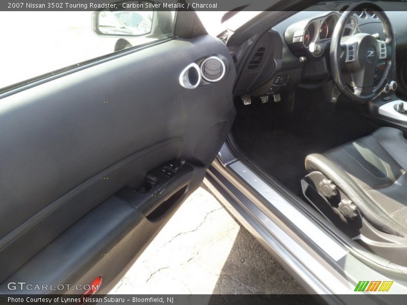 Carbon Silver Metallic / Charcoal 2007 Nissan 350Z Touring Roadster