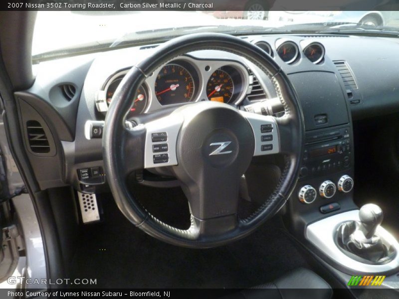 Carbon Silver Metallic / Charcoal 2007 Nissan 350Z Touring Roadster