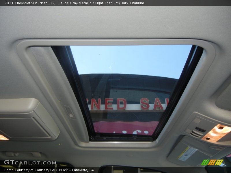 Taupe Gray Metallic / Light Titanium/Dark Titanium 2011 Chevrolet Suburban LTZ