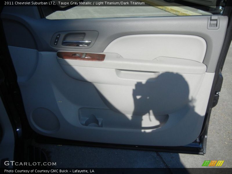 Taupe Gray Metallic / Light Titanium/Dark Titanium 2011 Chevrolet Suburban LTZ