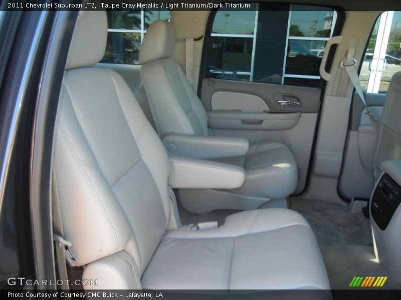 Taupe Gray Metallic / Light Titanium/Dark Titanium 2011 Chevrolet Suburban LTZ
