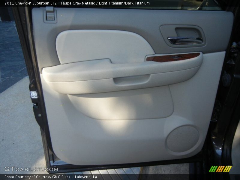 Taupe Gray Metallic / Light Titanium/Dark Titanium 2011 Chevrolet Suburban LTZ