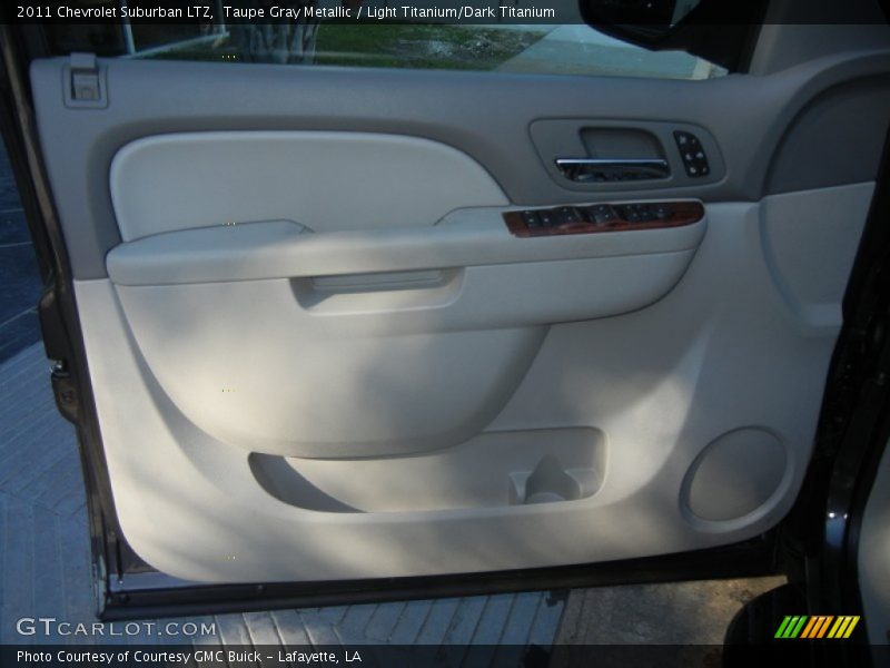 Taupe Gray Metallic / Light Titanium/Dark Titanium 2011 Chevrolet Suburban LTZ