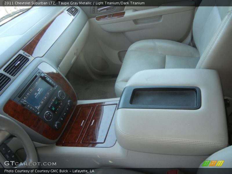 Taupe Gray Metallic / Light Titanium/Dark Titanium 2011 Chevrolet Suburban LTZ