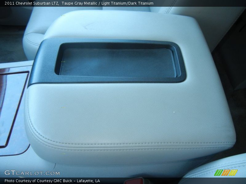 Taupe Gray Metallic / Light Titanium/Dark Titanium 2011 Chevrolet Suburban LTZ