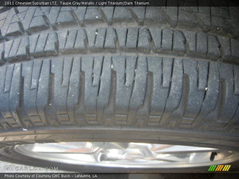 Taupe Gray Metallic / Light Titanium/Dark Titanium 2011 Chevrolet Suburban LTZ