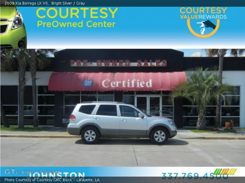 Bright Silver / Gray 2009 Kia Borrego LX V6