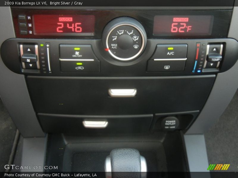 Controls of 2009 Borrego LX V6