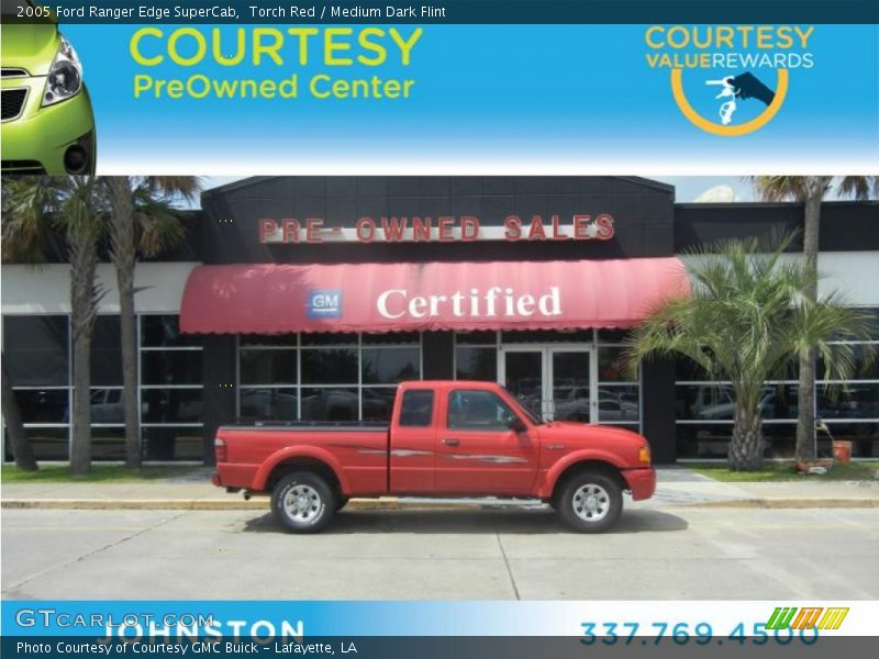 Torch Red / Medium Dark Flint 2005 Ford Ranger Edge SuperCab