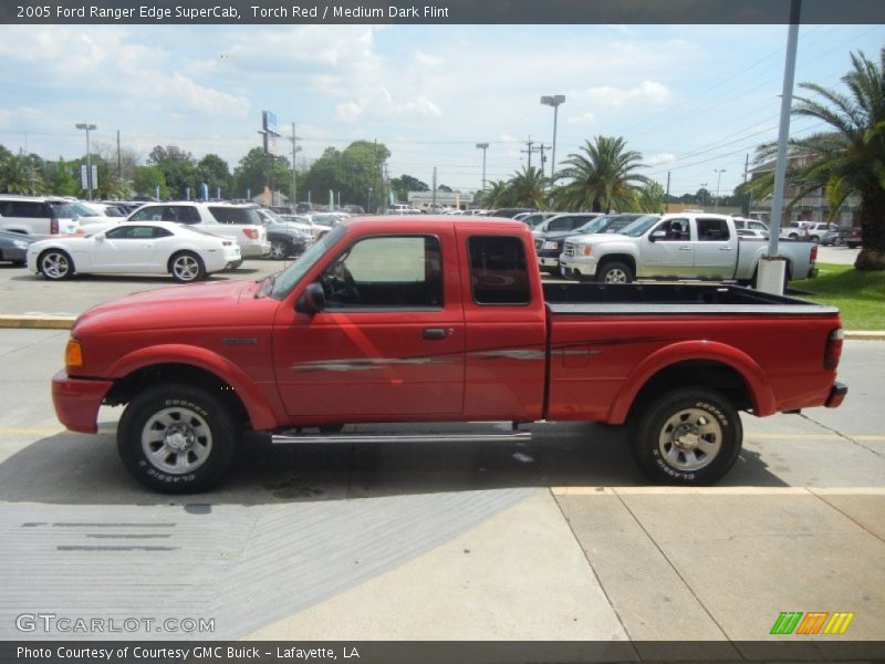Torch Red / Medium Dark Flint 2005 Ford Ranger Edge SuperCab