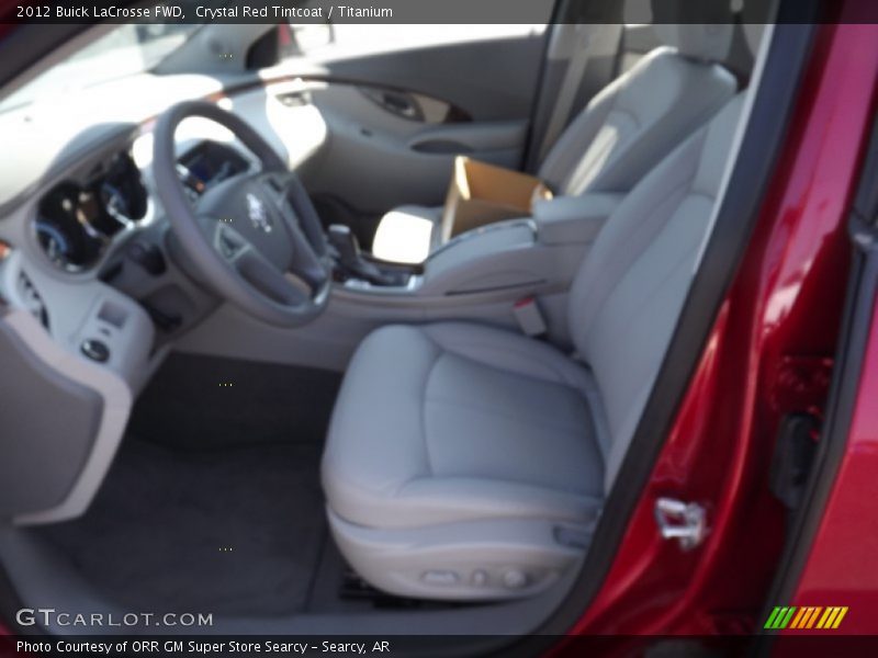 Crystal Red Tintcoat / Titanium 2012 Buick LaCrosse FWD