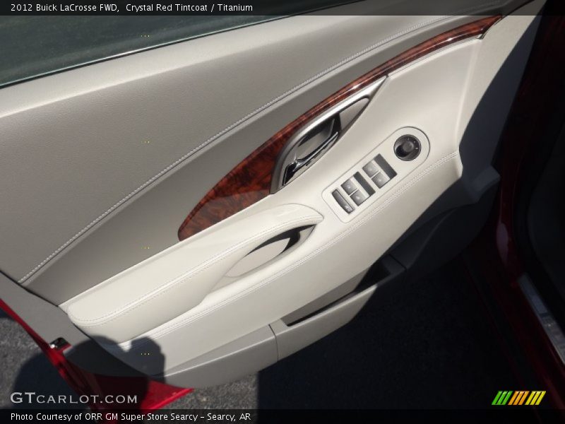 Crystal Red Tintcoat / Titanium 2012 Buick LaCrosse FWD