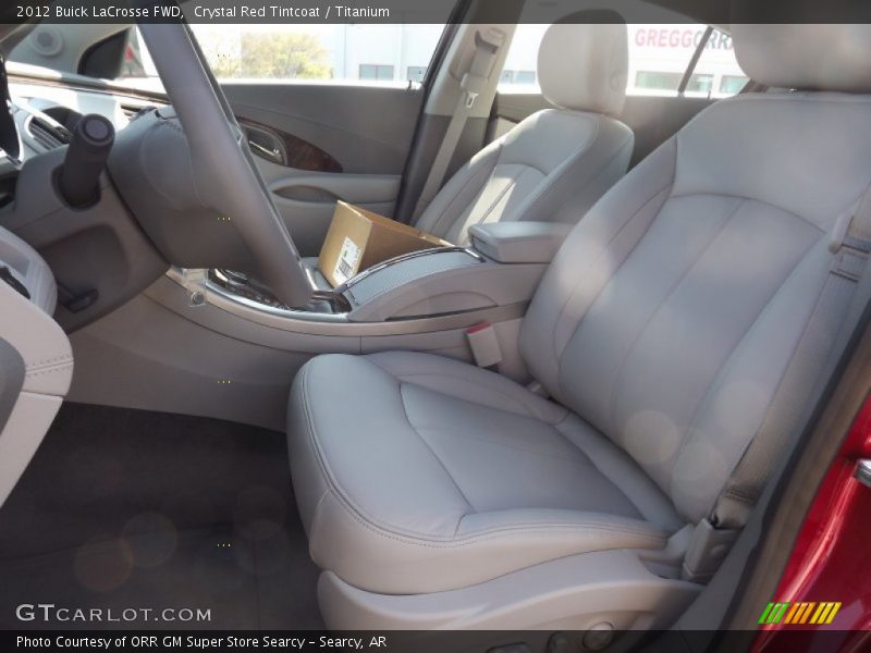 Crystal Red Tintcoat / Titanium 2012 Buick LaCrosse FWD