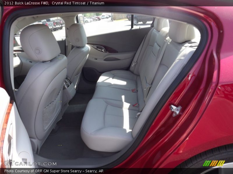 Crystal Red Tintcoat / Titanium 2012 Buick LaCrosse FWD