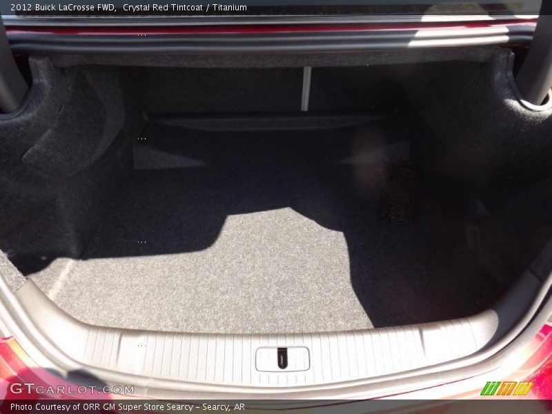 Crystal Red Tintcoat / Titanium 2012 Buick LaCrosse FWD