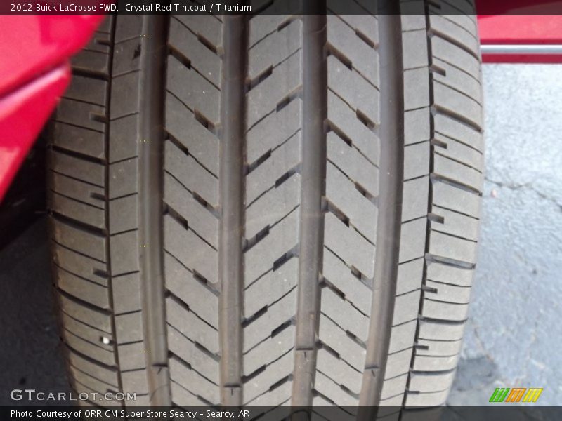 Crystal Red Tintcoat / Titanium 2012 Buick LaCrosse FWD