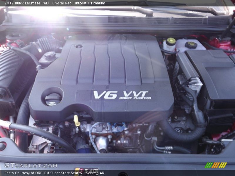 Crystal Red Tintcoat / Titanium 2012 Buick LaCrosse FWD