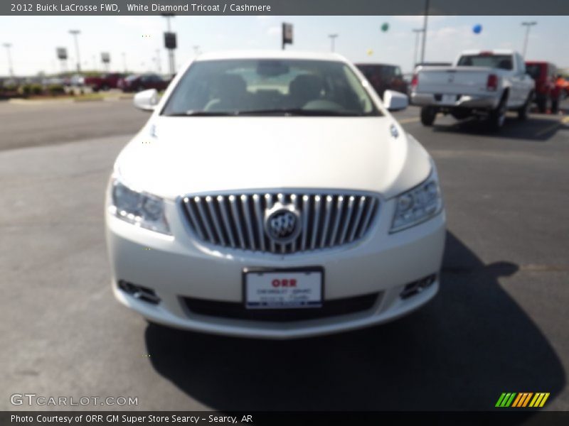 White Diamond Tricoat / Cashmere 2012 Buick LaCrosse FWD
