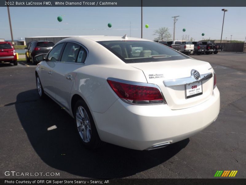 White Diamond Tricoat / Cashmere 2012 Buick LaCrosse FWD