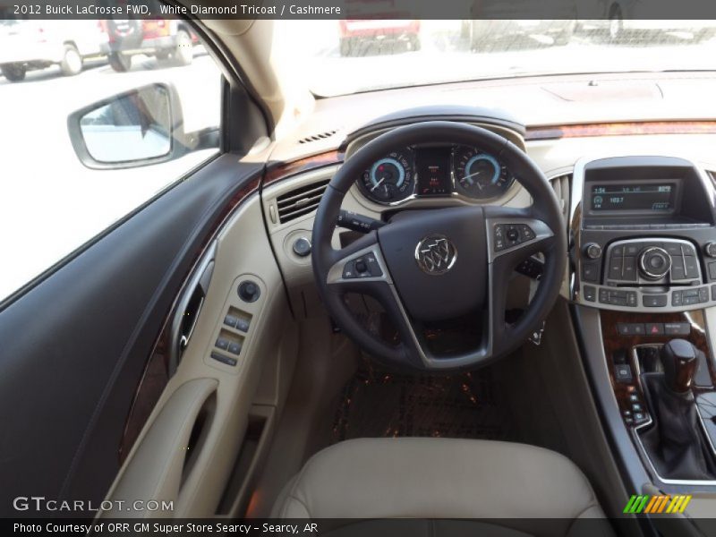 White Diamond Tricoat / Cashmere 2012 Buick LaCrosse FWD