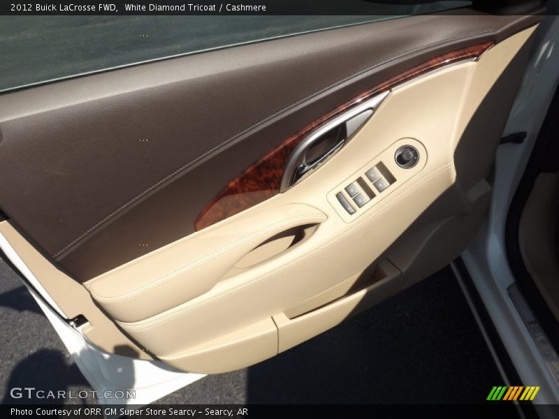 White Diamond Tricoat / Cashmere 2012 Buick LaCrosse FWD